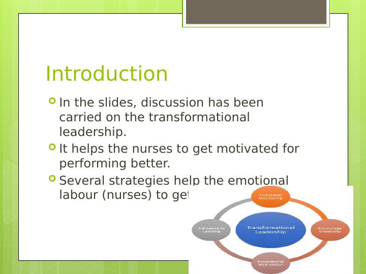 Transformational Leadership and Strategies to Improve the Well-being of Emotional Labour_2