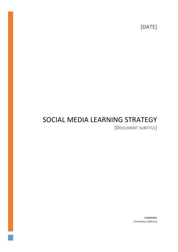 Social Media Learning Strategy_1