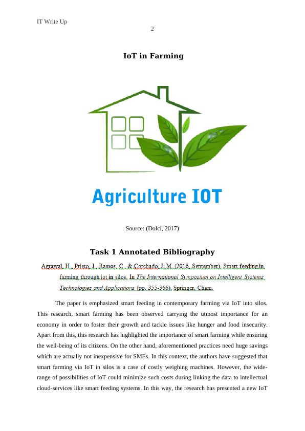 IoT in Farming: Annotated Bibliography and Journal Synopsis_3