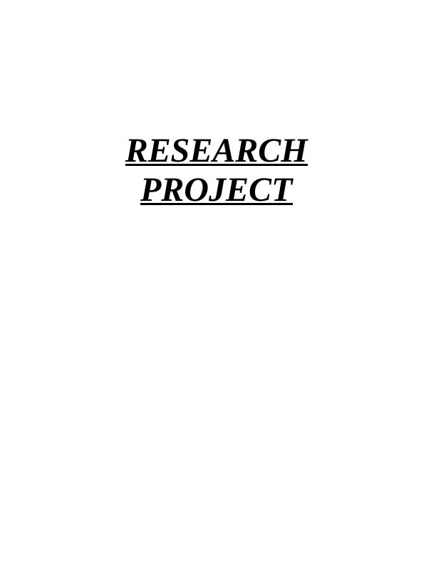 Research Project Assignment - Impact of digital technology on business activity of SMEs_1