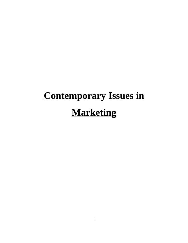Contemporary Issues in Marketing_1