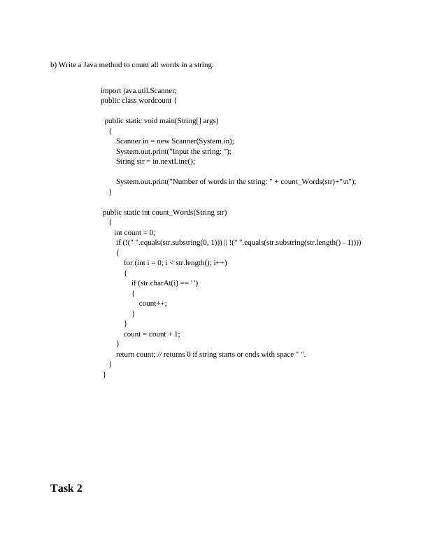 Programming Assignment: Java Programming_2