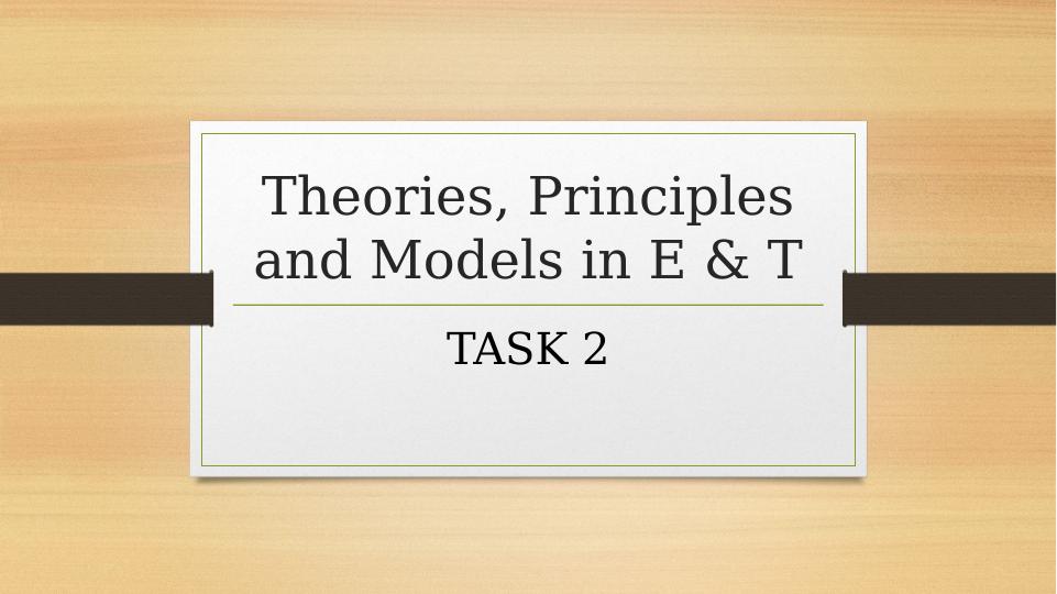 Theories, Principles and Models of Communication_1