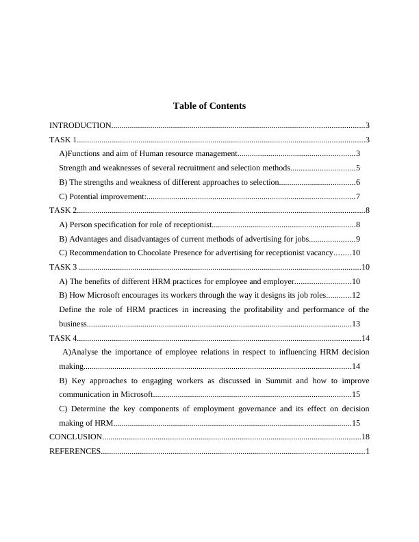Human Resource Management Assignment PDF | Chocolate Presence_2