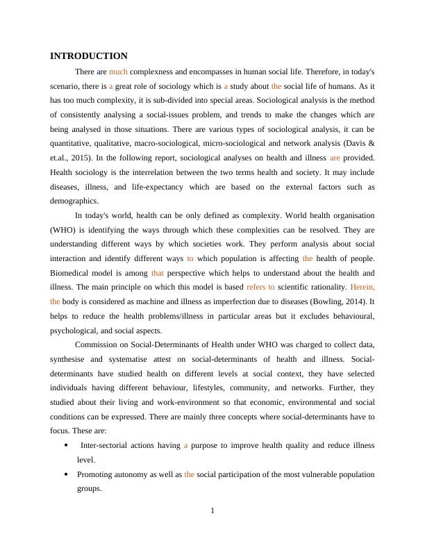 Social determinants of health and utilities in nursing sociology analysis_3