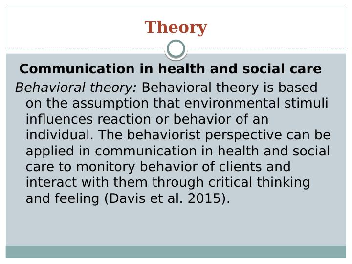 Communication in Health and social care  Assignment_4