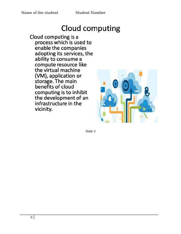 Cloud Computing features : Report_6