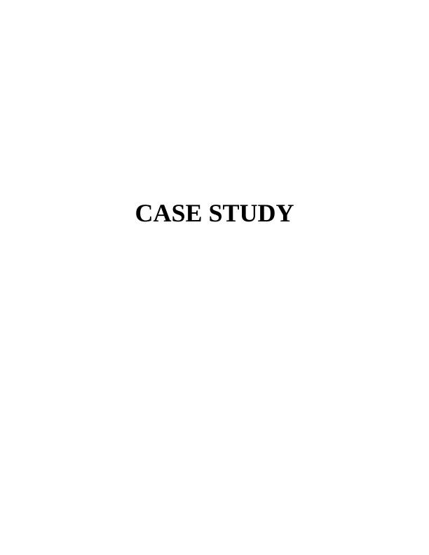 Operations Management Assignment Case Study_1