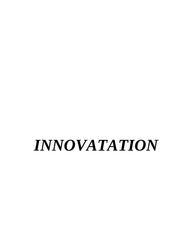 Report on Innovation in Periscopix company_1