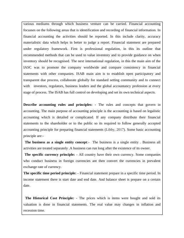 Financial Accounting Principles and Concepts Desklib
