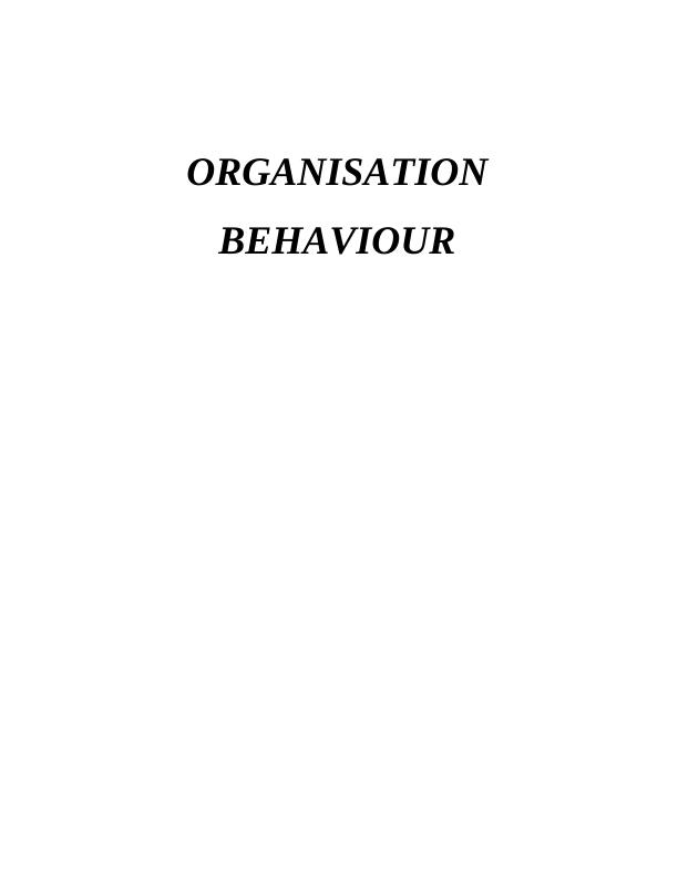 Organisation Behaviour of BBC company : Report_1