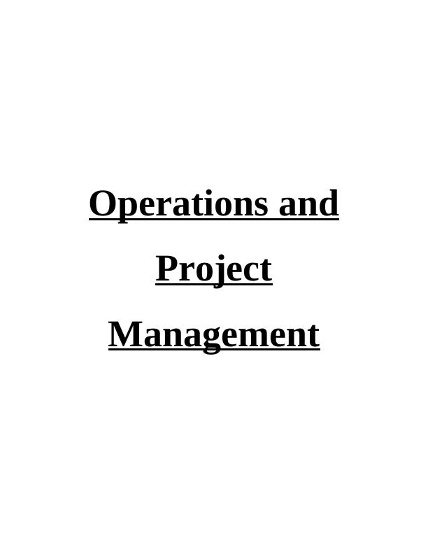 Operations and Project Management - Bosch Corporation_1
