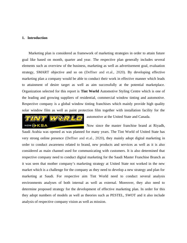 Marketing Plan for Tint World Automotive Styling Centre_4