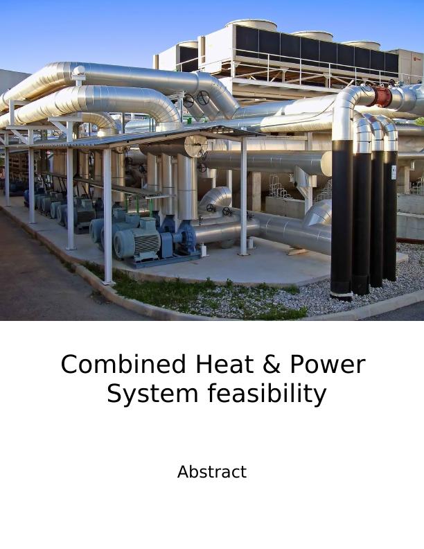 Combined Heat & Power System Feasibility_1