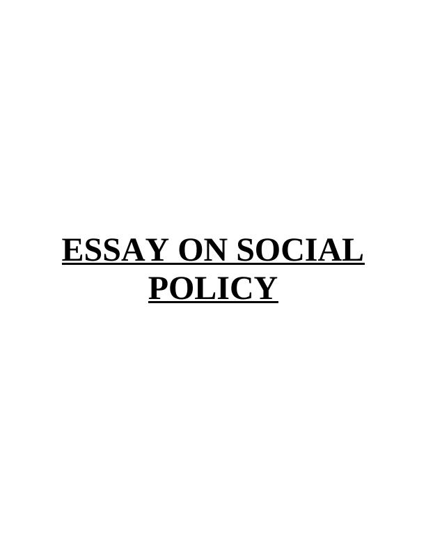 Essay on Social Policy (pdf)_1