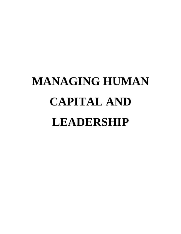 Human Capital Models and Software Programs for Management of Human Resources_1