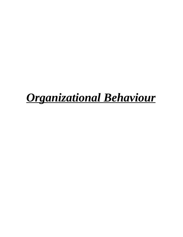 Organizational Behaviour - Hewlett-Packard_1