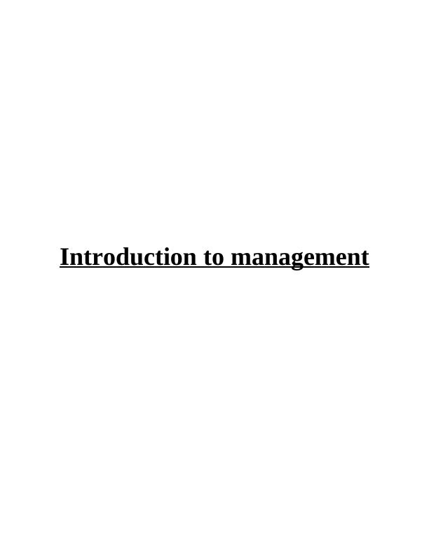 Introduction to Management: Imperial Hotel_1