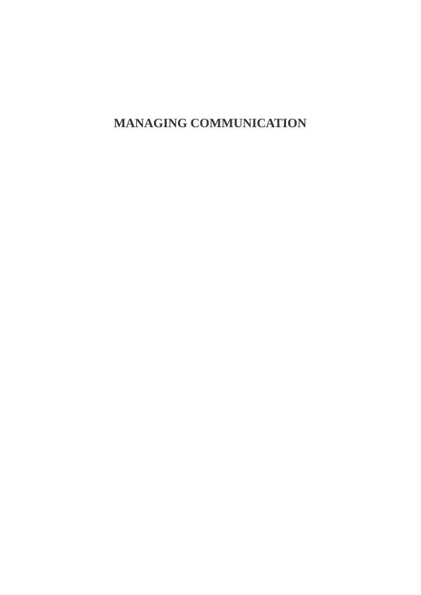 Managing Communication of Posh Nosh Ltd_1