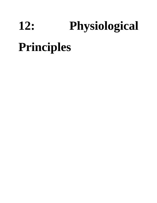 Physiological Principles_1