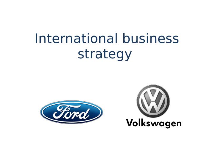 The   International     business strategy_1