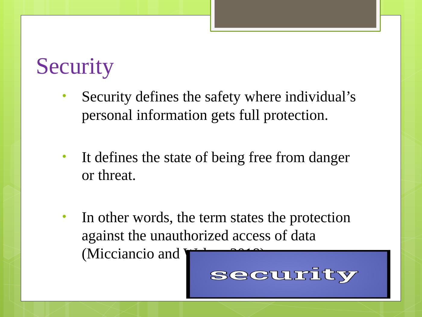 The Difference Between Privacy and Security