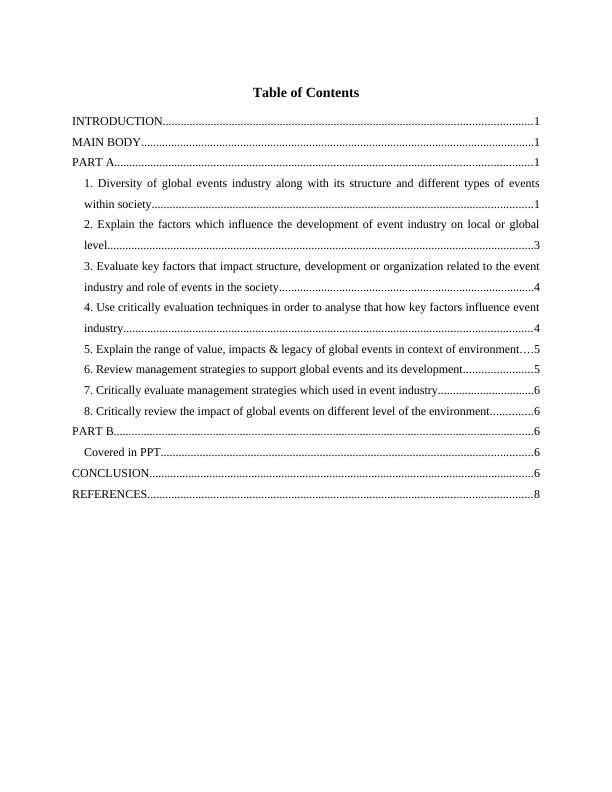 Assignment on Global Events PDF_2