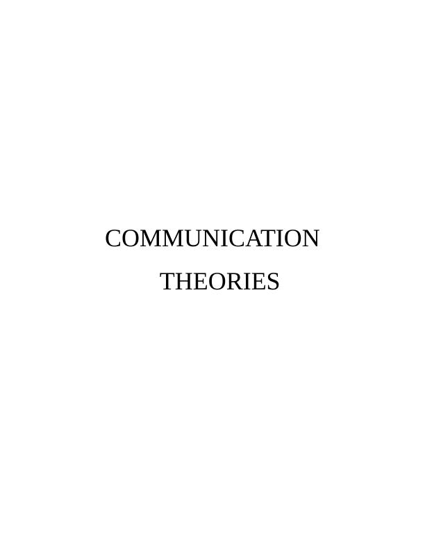 Communication Theory Assignment_1
