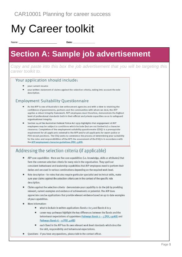 Assignment on job Advertisement_1