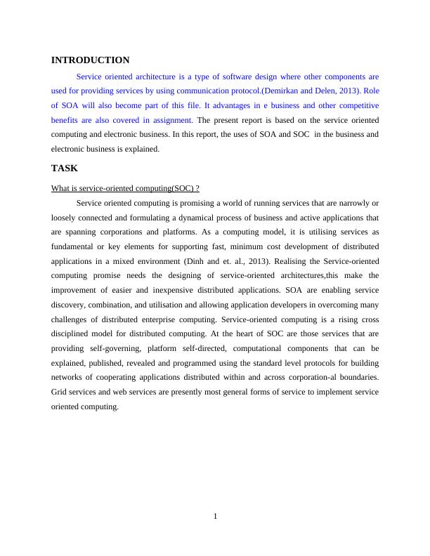 Service Oriented Computing and e-Business Essay_3