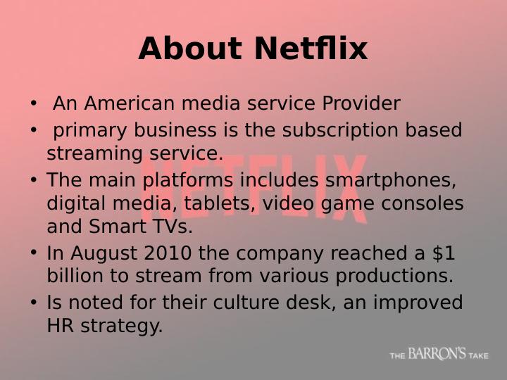 netflix hr presentation