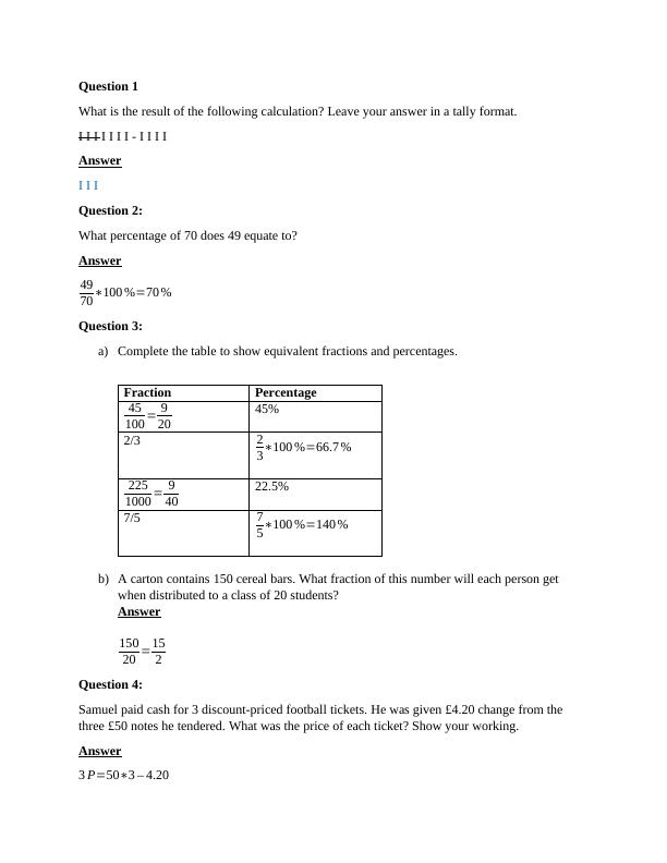 Binary Arithmetic Operations Question Answers 2022_2