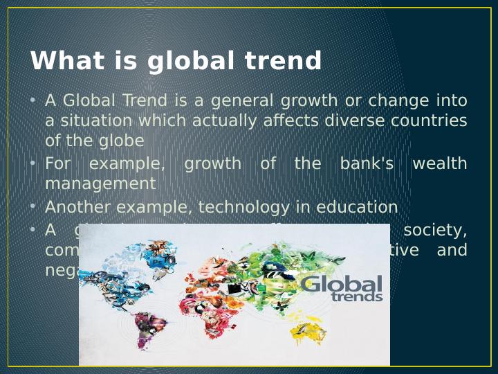 Global. MegaTrends. In Global Tourism. Assessment