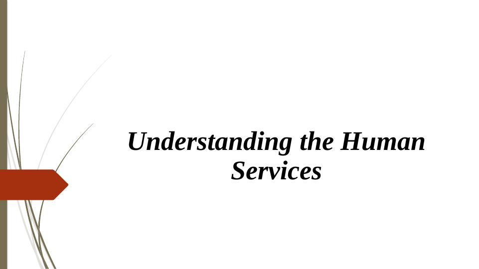 Understanding the Human Services_1