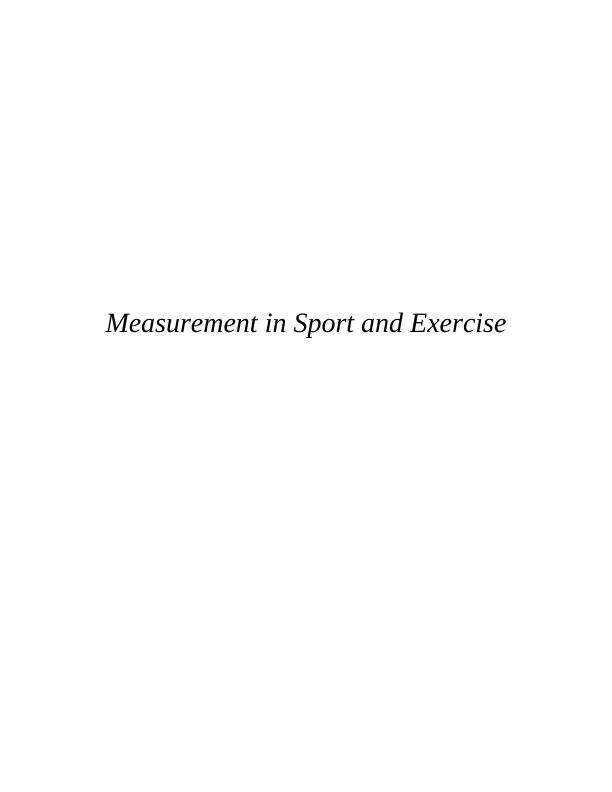 Measurement in Sport and Exercise_1