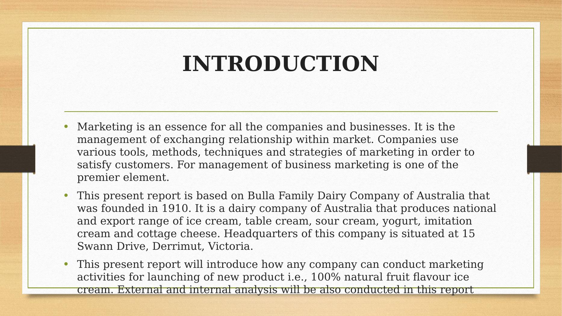 Marketing Strategies for Bulla Family Dairy Company_2