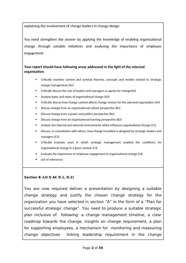 Assignment: Strategic Change Management_2