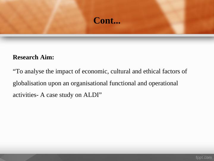 Positive Impacts of Globalisation on Business Functions: A Case Study on ALDI_6