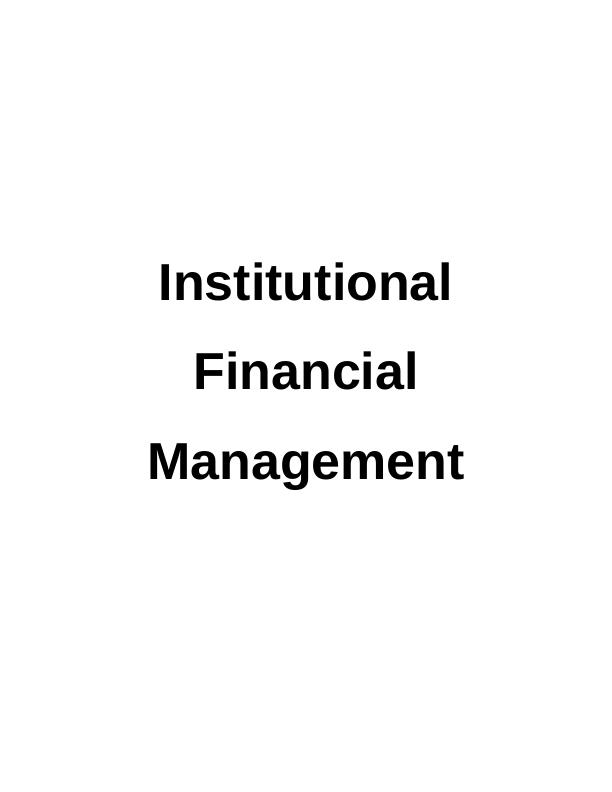 Institutional Financial Management_1