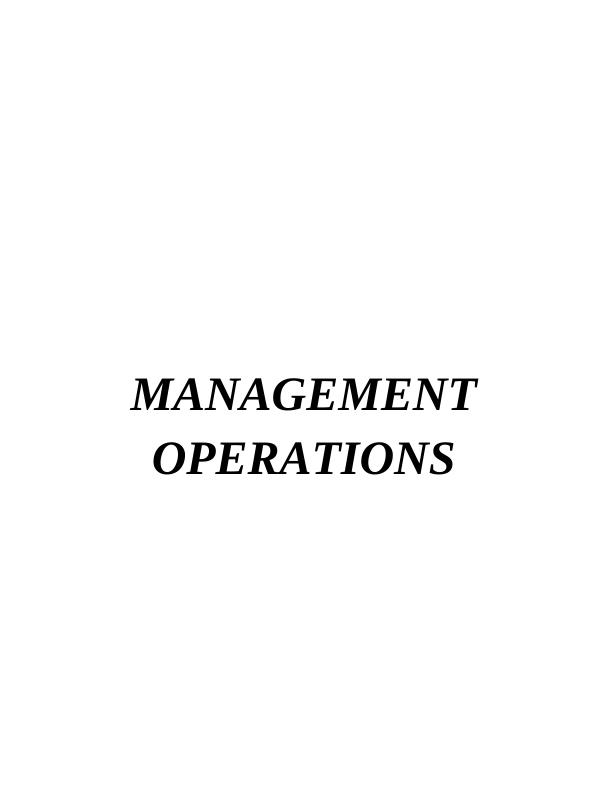 Approaches to Operations Management- Doc_1
