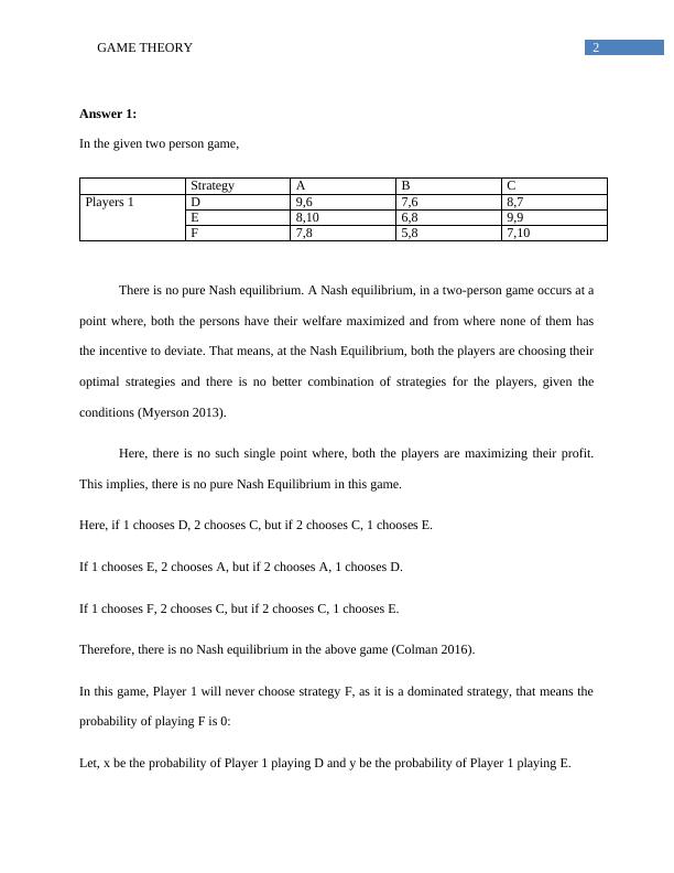 Game Theory Assignment - Nash Equilibrium_3