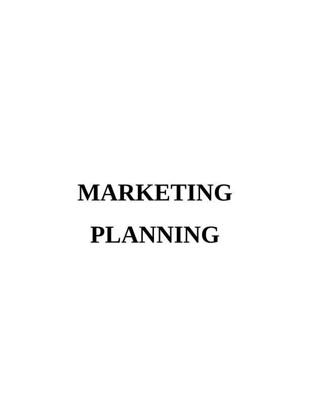 Marketing Planning - Pharmaceutical Company - GSK_1