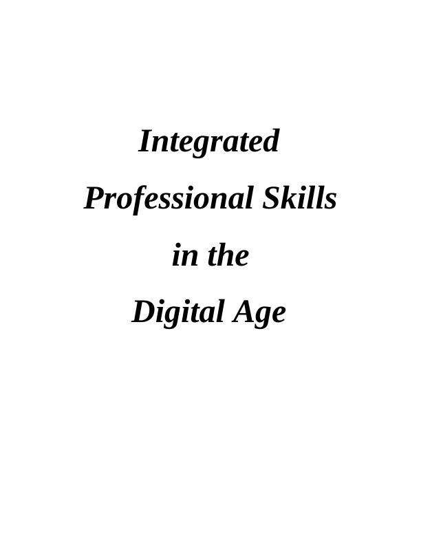 Integrated Professional Skills in the Digital Age : Pdf_1