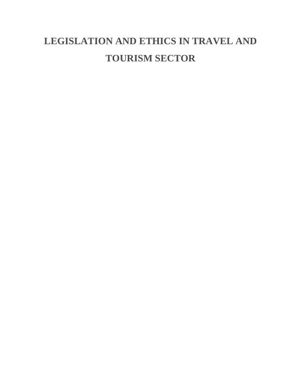 Legal and regulatory framework of tourism sector_1