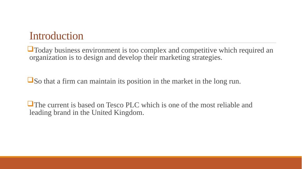 Impact of Marketing Activities on Business Performance: A Study on Tesco_3