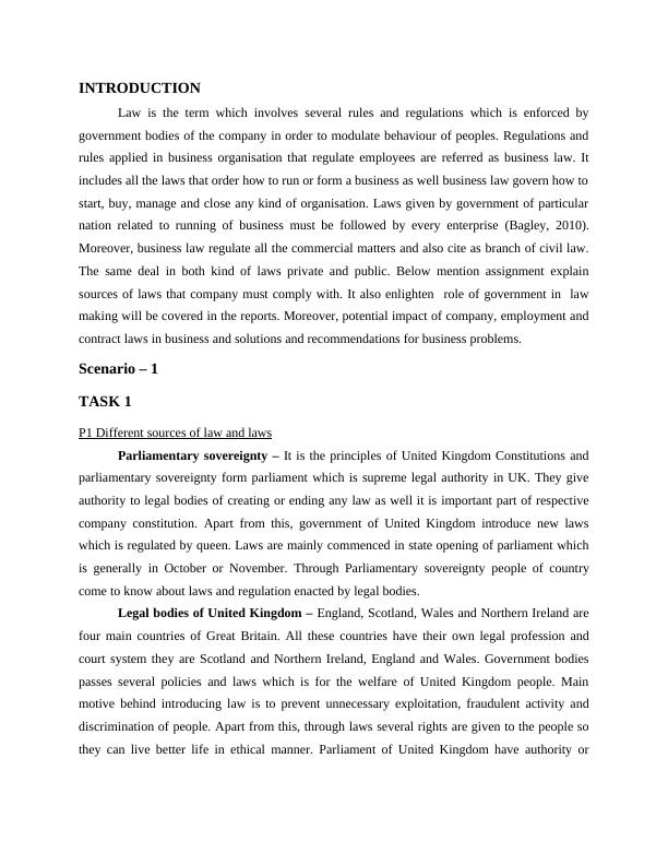 Business Law Case Study: Assignment_3