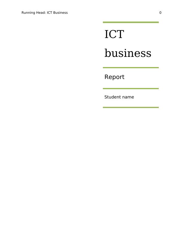 ICT Business: Ethical Analysis and IT Governance Framework_1