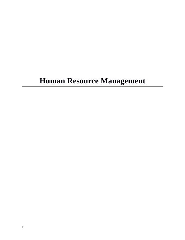 Human Resource Management Functions and Priorities_1