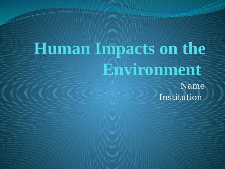 Human Impacts on the Environment pdf_1