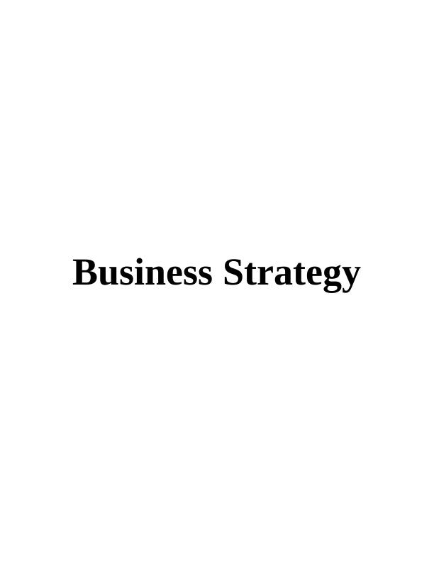 Report on Business Strategy | Aldi_1